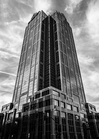 Wells Fargo Building B&W