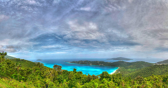 Megans Bay from the top